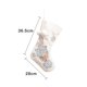 thumbnail image 1 of Christmas Stocking Doll Sock Santa Candy Gift Bags Xmas Tree Hanging Decor, 1 of 4