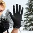thumbnail image 4 of Hearth & Gear Heated Hand Warmer USB Mittens Touchscreen | Cycling For Winter Gym Workout Work Weight Lifting Running Riding Ski Hurry Cycle under Desk Elliptical Pedal to Workout Floor Pedal Exercise, 4 of 6