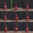 thumbnail image 2 of PAMTIER Men's Women's Creative Cute Zodiac Cinnabar Animal Pendant Necklace Rooster, 2 of 3