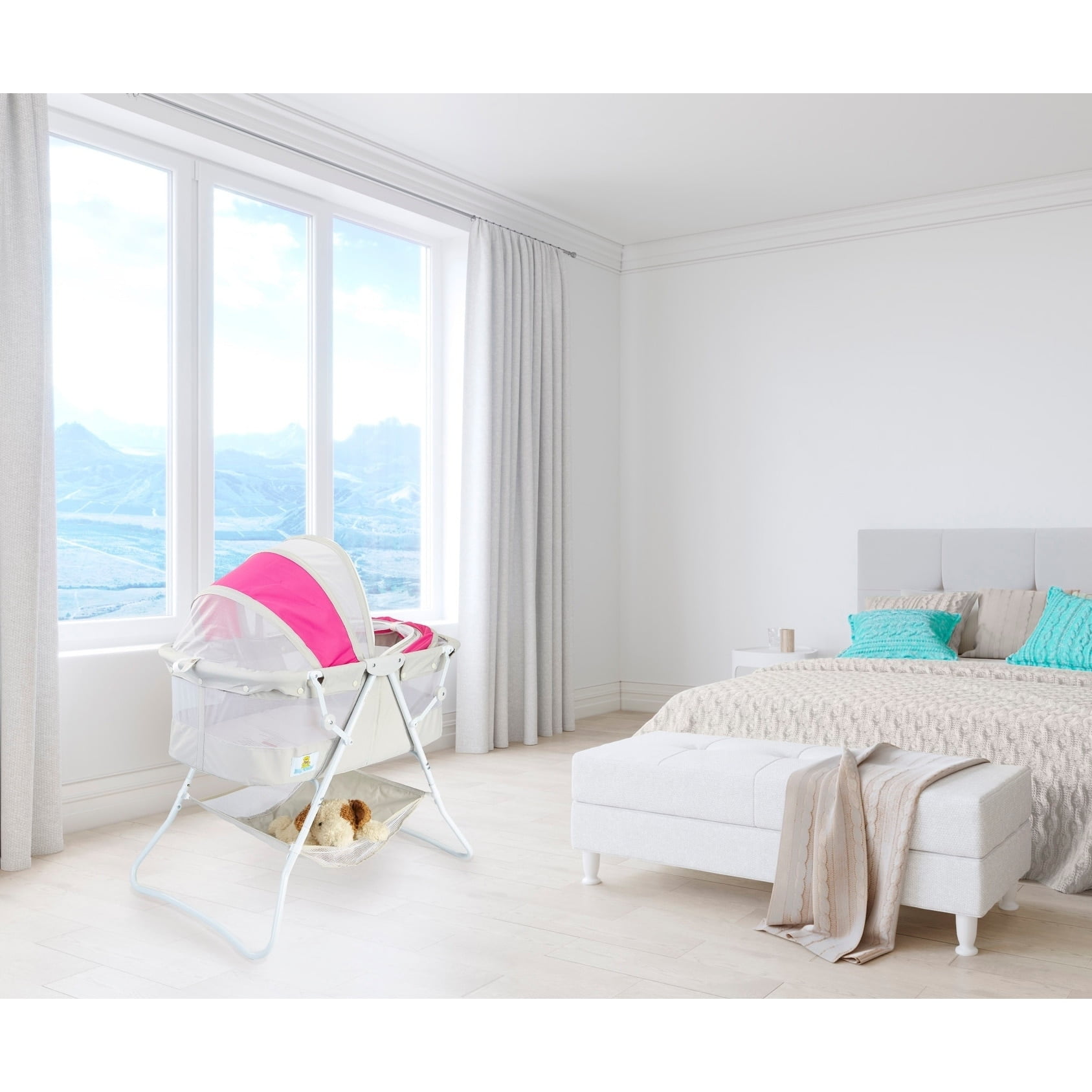 portable bassinet walmart