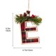 thumbnail image 3 of Adorno Navideño con Letras para Árbol de Navidad | Decoración Navideña Personalizada | Adorno Colgante Ligero y Duradero | Ideal para Decorar Árboles, Coronas, Puertas, Repisas y Mesas., 3 of 6