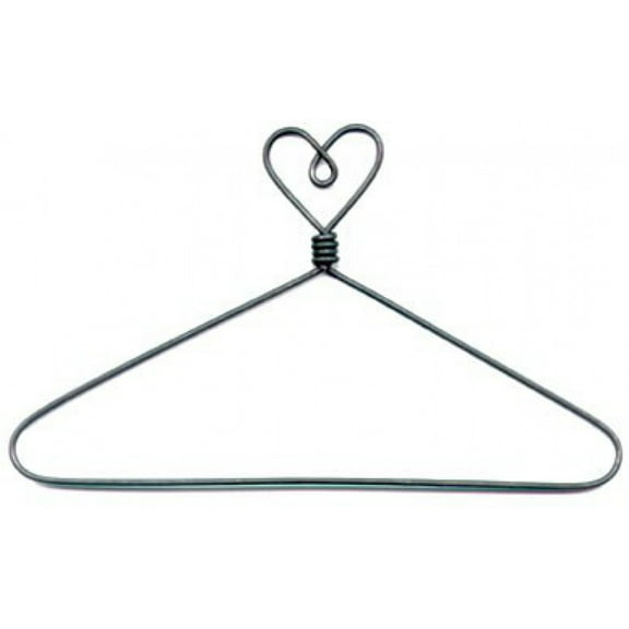 Heart Shaped, Open Center Craft Hanger