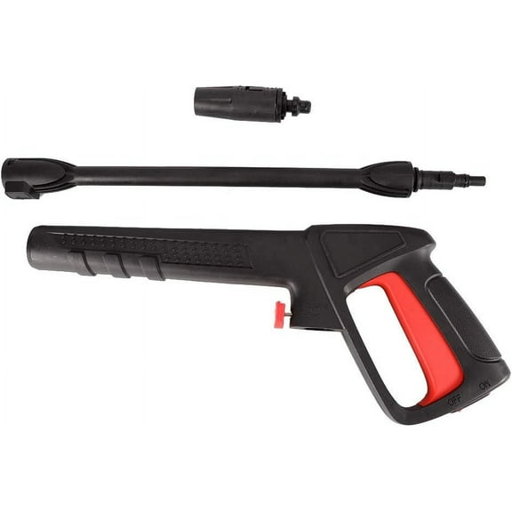 Pressure Washer Gun With Extension Wand, Adjustable Length For Flexible Use, Abrasion-Resistant And Corrosion-Resistant High-Quality Abs Material