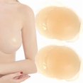 thumbnail image 4 of 3 Paires de Cache-Tétons en Silicone Recommandés pour Femmes Autocollants Pétale de Poitrine Sans Bretelles Coussinets Invisibles, 4 of 6