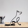 thumbnail image 4 of Desk Accessories Clearance! Dog Minimalist Arts Sculpture Personalized Gift Metal Decoration, 4 of 7