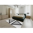 thumbnail image 5 of Ahgly Company Machine Washable Indoor Round Transitional Ash Gray Area Rugs, 7' Round, 5 of 7