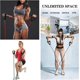 thumbnail image 4 of Exercise Resistance Bands with Handles Workout Stretch Rope Exercise Medium Tension Bands Yoga Elastic Fitness Strap for Women Home, Office, Gym Fitne, 4 of 5