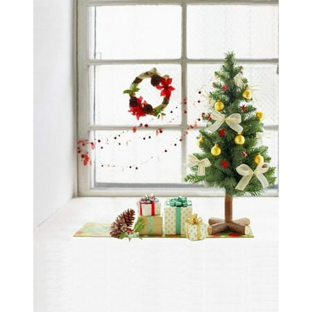 Image of ABPHOTO Polyester 5x7ft Christmas Tree Gift White Room Photography Backdrops Photo Props Studio Background