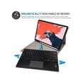 thumbnail image 3 of Bluetooth Keyboard Case with Trackpad for iPad Pro 12.9 inch 2017 2015 (Old Model, 2nd & 1st Generation) Removable Wireless Keyboard with Leather Cover / Pencil Holder, 3 of 7