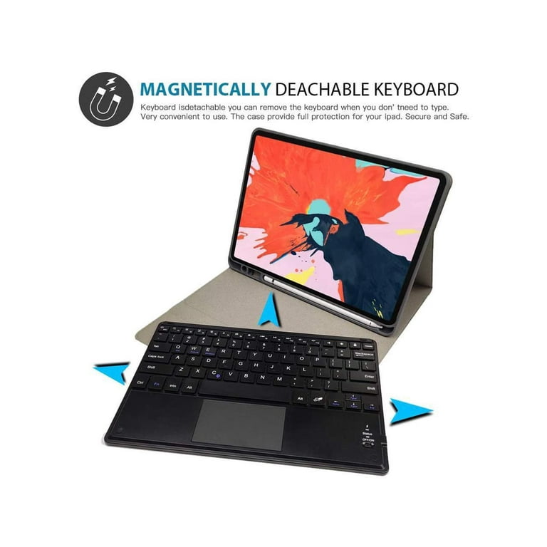 iPad Pro 12.9 inch 2022 2021 2020 2018 Keyboard case with Pencil