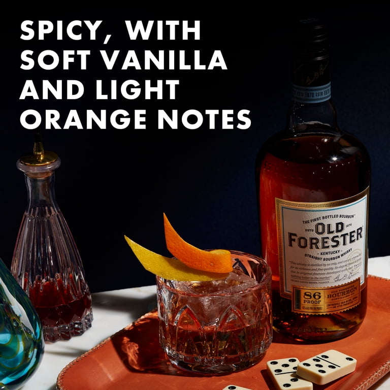 Old Forester 86 Proof Kentucky Straight Bourbon Whisky, 750 ml
