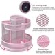 thumbnail image 3 of Cute Rotate Desk Organizer Mesh Desk Accessories Pen Holder Stationery Carousel, 3 of 4