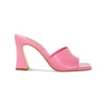 thumbnail image 2 of Steve Madden Womens Fairfax Leather Peep-Toe Pumps, 2 of 3
