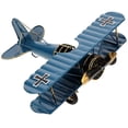 thumbnail image 4 of SHISUYAN 1Set Blue Airplane Craft Model Kits for Desk Decoration Christmas Tree Hanging Home Decorations, 4 of 9