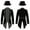 Black Tailcoat with Hat, variant on iiniim Kids Boys Tailcoat Jacket Long Sleeves Lapel Coat with Hat Carnival Party Size 4-16 Tailcoat with Hat 6