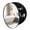 Brushed Black-55, variant on VIWILII Round Medicine Cabinet with Mirror, 20x20 Inch, Brushed Gold, Surface Mount Bathroom Storage with 2 Fixed Shelves