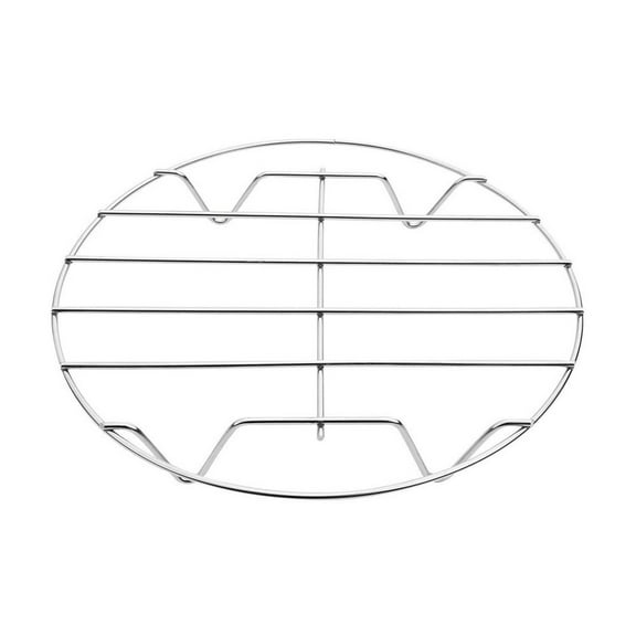 Zmeidao Cooking Rack Round 304 Stainless Steel Baking and Cooling Steaming Rack w Stand Cookware Fit for Air Fryer Pressure Cooker Canning