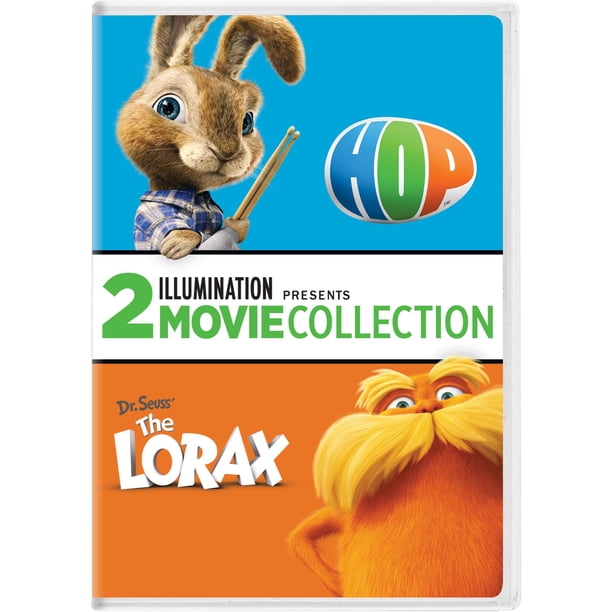Dr. Seuss Hop & Lorax Illumination 2 Movie Pack (DVD) - Walmart.com