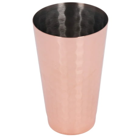 

Domqga Cocktail Mixing Glass Stainless Steel Cocktail Mixing Glass Conical Copper Plated Rust Protection Retro Mixing Glass For Home Bar Mixing Glass