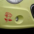 thumbnail image 3 of SPRING PARK Fashion Rose Flower Car Vehicle Light Lamp Brow Decor Rearview Mirror Sticker, 3 of 6