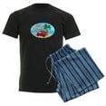 thumbnail image 6 of CafePress - Men's Dark Pajamas - Men's Dark Loose Fit Cotton Pajama Set, 6 of 7