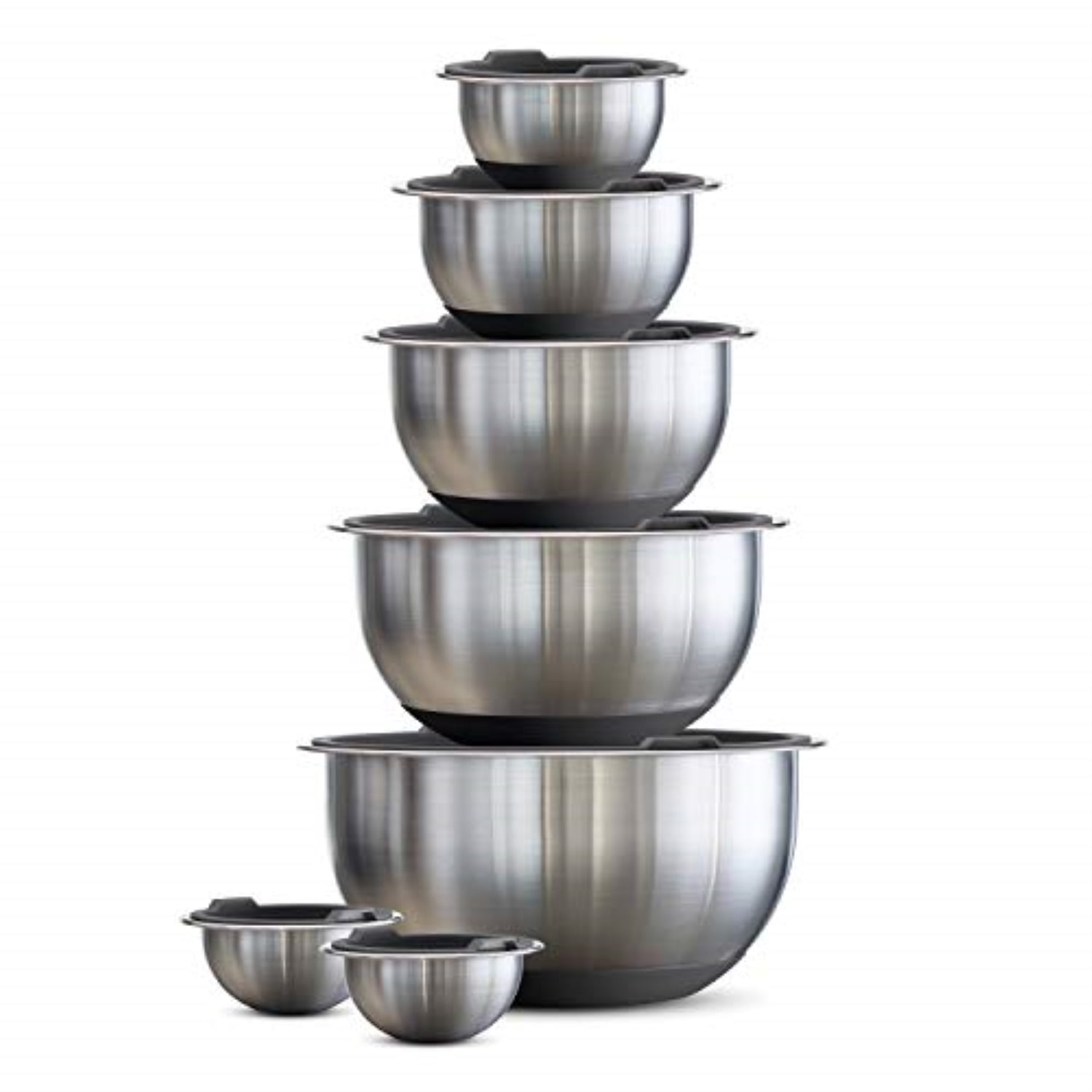 tramontina 80202/507ds mixing bowls, 14 pc, gray