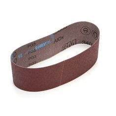 

3M Cloth Belt 340D 80 X-weight 4 in x 21-3/4 in Film-lok Single-flex 50 per case