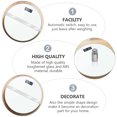 thumbnail image 3 of RENACLIPY Smart Home Scale De Vidrio Templado Y ABS Con Sencillo Pantalla LED Fácil De Leer Para Hogar, 3 of 8