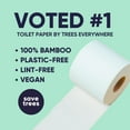 thumbnail image 3 of Save Trees Bamboo Toilet Paper - 24 Rolls of Soft, Strong, Eco Friendly Toilet Paper, 3 of 6