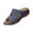 Navy, variant on Commforr Womens Sandals With Arch Support, Women's Orthopedic Sandals with Arch Support - Slip-On Wedge Platform Summer Shoes, Non-Slip Beach Shoes & Breathable Design, Light Brown, 6