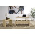thumbnail image 2 of Canoga 2-piece Lift Top Cocktail Coffee Table Set Light Oak, 2 of 17
