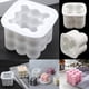 thumbnail image 2 of Moldes de silicona para velas, cubos de Rubik 3D para fabricación de velas, moldes de silicona para jabón, manualidades, 2 of 5