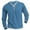 Blue, variant on PMUYBHF Graphic Tees Men Rapper Vintage Male Autumn and Winter Bottoming Solid Color Button Long Sleeve Top Mens Undershirts Crewneck Mens T Shirts Tall