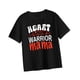 thumbnail image 3 of Camisetas para mujer, camiseta básica, camisetas de manga corta, cuello redondo, camiseta cómoda para mujer, camisetas de verano para pesca, deportes, Negro, 3 of 10