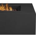thumbnail image 6 of Real Flame Aegean 50" Rectangle Steel Propane or Natural Gas Fire Pit Table in Black, 6 of 8