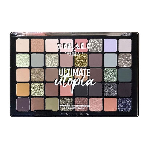 UOYOTT Palette de Fards à Paupières 40 Couleurs Pailletés Imperméables pour Longs Yeux Beauté Scintillante
