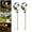 2Pc, variant on Hummingbird Moon Solar Garden Stake Light Waterproof Half Moon Led Pathway Decor Crackle Hanging Glass Globe Ball Metal Crescent For Outside Yard Patio Lawn Outdoor Decor