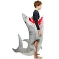 thumbnail image 4 of Rubies Shark Attack Ride-On Inflatable Costume for Kids, Unisex, 4 of 6