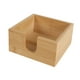 thumbnail image 5 of Dispensador de servilletas de bambú perfecl Caja de almacenamiento de servilletas cuadrado, 5 of 8