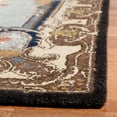 thumbnail image 4 of SAFAVIEH Bergama Payton Oriental Wool Area Rug, Light Blue/Ivory, 5' x 8', 4 of 11