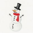 thumbnail image 5 of Linum Home Textiles Snowman Embroidered Turkish Cotton Hand Towels - Set of 2, 5 of 7