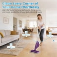 thumbnail image 2 of Abeden Refillable Bottle for swif--fer Wet Jet Mop - 500ML Leak-Proof HDPE Empty Cleaner Solution Bottle with 5 Silicone Gaskets & 1 Funnel Wood Care & Pet Safe, Eco-Friendly, 2 of 7