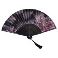 thumbnail image 1 of TIELUTT Handheld Paper Fan Set Chinese Ancient Style Decorative Fans For Brunch Decorations and Hanging Paper Fans and Flower Paper Decorations for Party Birthday Tissue Paper Butterflies Party Decor, 1 of 5