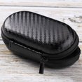thumbnail image 5 of Headphone Bag Oval Headphone Storage Box Data Cable Packaging Box Bluetooth Headphone Storage Bag Flat, 5 of 8