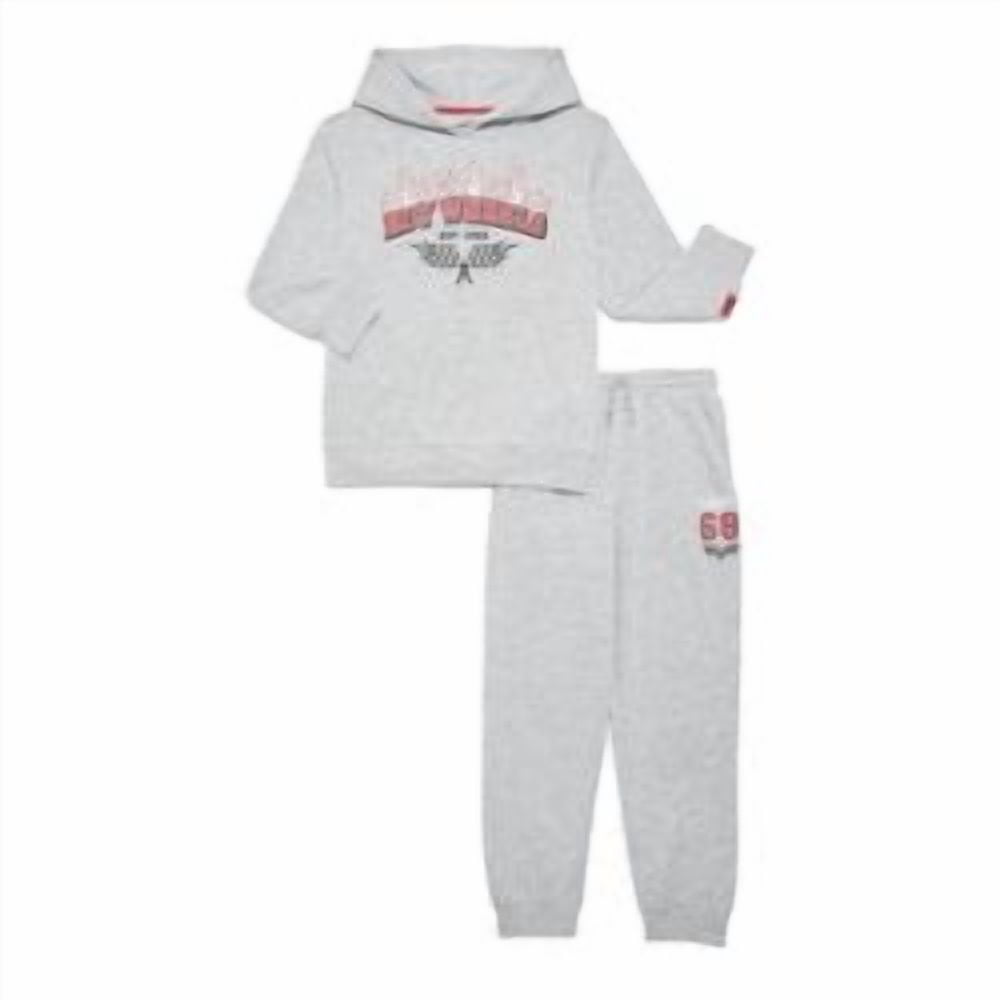 Hot Wheels Boy's Graphic Hoodie with Matching Jogger Pant, 2 Piece Set, Sizes 4-16