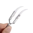 thumbnail image 4 of Unique Bargains Precision Reverse Ceramic Tweezer 5.51'x0.35' Curved Head Tip Heat Resistant Non Conductive Silver Tone, 4 of 6