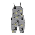 thumbnail image 4 of Coerni Halloween Rompers Baby Backless Strap Slouch Jumpsuit for Toddler Girls Cute Harem Halter Romper Pants with Pockets, 4 of 4