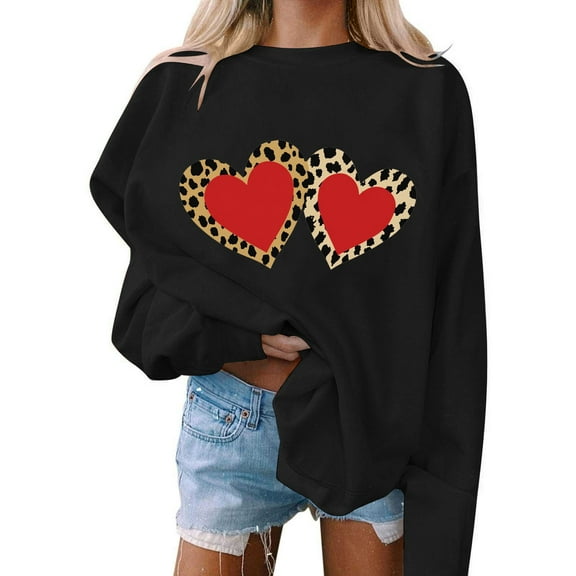Christmas Sweatshirt for Women Crewneck Christmas Printed Long Sleeve Shirts Xmas Holiday Party Blouses Casual Pullover Sweater Tops
