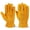 Gold With Mesh Linning (1 Pair), variant on Leather Work Gloves Flex Grip Tough Cowhide Gardening Glove for Wood Cutting/Construction/Driving/Garden for Men and Women 1 Pair (Gold,Large)