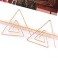 thumbnail image 2 of 1 Pair Dangle Retro Drop Triangular Hoop Earrings Women DIY Geometry Girls Female Makeup Jewelry, 2 of 3